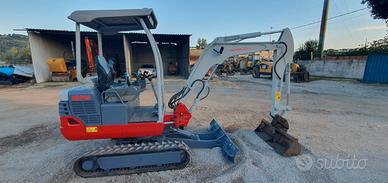 Takeuchi TB219 mini escavatore anno 2016