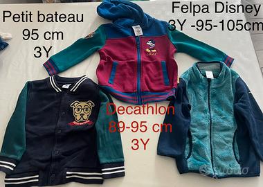 Set di 3 felpe per bambino