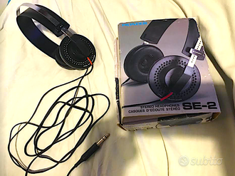 Pioneer SE-2 cuffia vintage in scatola anno 1979  			