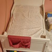 Lettino allungabile ikea completo di materasso