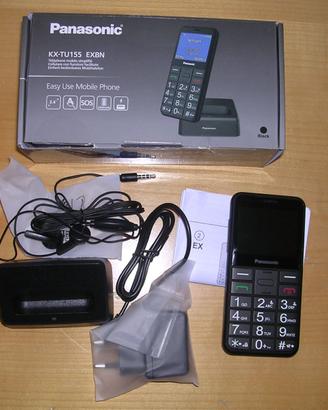 Cellulare  Panasonic KX-TU155 Black