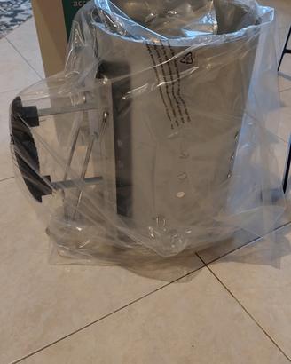 Ciminiera accendi carbonella BBQ nuova