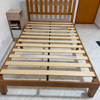Struttura letto in legno