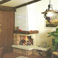 CAMINETTO PALAZZETTI MOD CORTINA SOLO RIVESTIMENTO