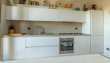 Cucina Zecchinon lineare bianca 