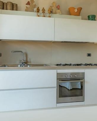 Cucina Zecchinon lineare bianca 