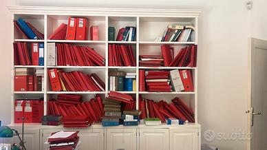 libreria Bianca su misura