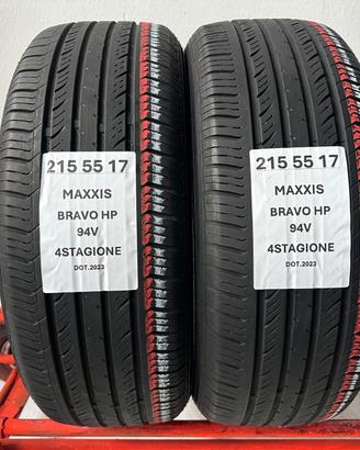 2 gomme 215 55 17 4STAGIONE