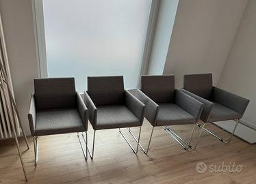 Poltrone sedie tomasucci modello Emma grigio