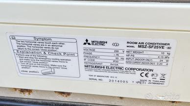 Condizionatore MonoSplit Inverter Mitsubishi