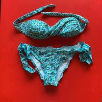 Costume bikini fantasia floreale