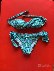 Costume bikini fantasia floreale