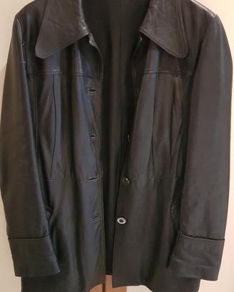 GIACCA VERA PELLE NERA 