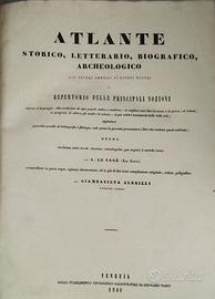 Atlante storico geografico 1840