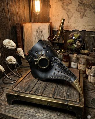 Maschera da Dottore della Peste Steampunk