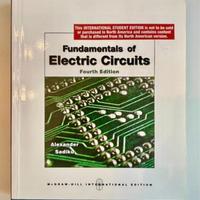 Fundamentals of electric Circuits, 4 edition