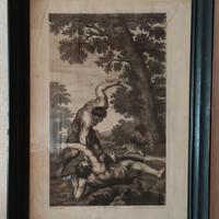 Acquaforte del 1800 con cornice