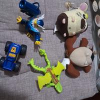 Giocattoli e peluche vari