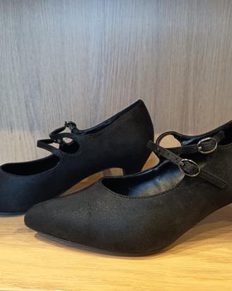 Scarpe Mary Jane nere Alesya tg 39