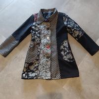 Cappotto fantasia donna taglia M/L