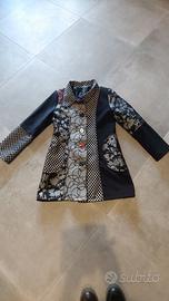 Cappotto fantasia donna taglia M/L