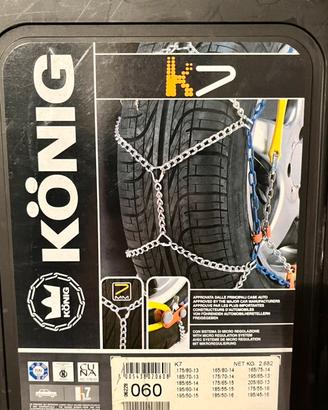 Catene da neve Konig Thule K7 060