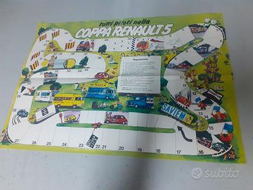 Poster/gioco Coppa Renault 5