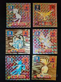 carte Pokemon stickers amada 