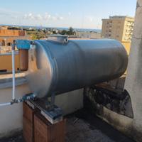 Serbatoio acciao inox 400L