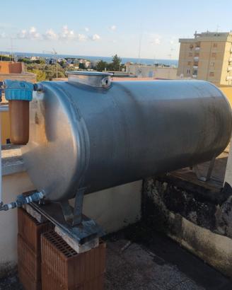 Serbatoio acciao inox 400L