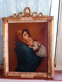 quadro madonna del riposo