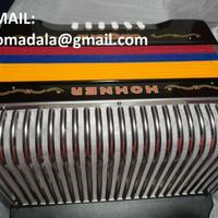 Hohner Corona III, BbEbAb, bandiera colombiana ner