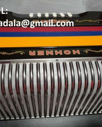 Hohner Corona III, BbEbAb, bandiera colombiana ner