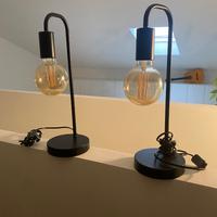 2 lampade da tavolo