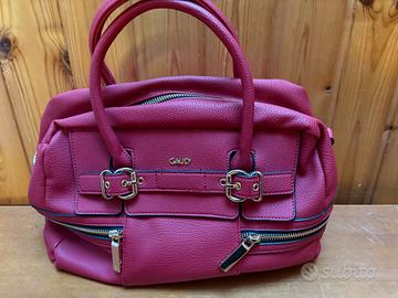 Borsa gaudi Rosso ciliegia  con tracolla