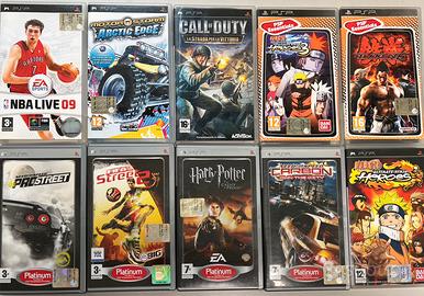 10 Giochi psp in blocco