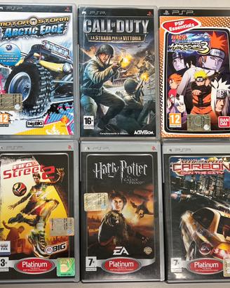 10 Giochi psp in blocco