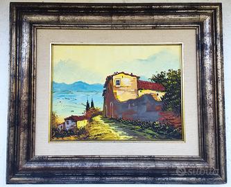 LOTTO 5 QUADRI ANNI 60/80 MOLTI TOSCANI