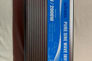 Inverter Giandel, onda pura sinusoidale 1000W/2000