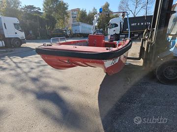 Motoscafo Manta vigili del fuoco