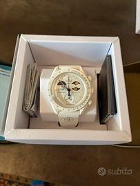 Swatch Omega Bioceramic Moonshine Gold