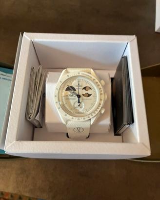 Swatch Omega Bioceramic Moonshine Gold