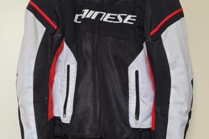 Tuta moto Dainese spezzata in cordura come nuova