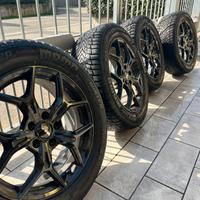 Cerchi in lega mak + gomme invernali