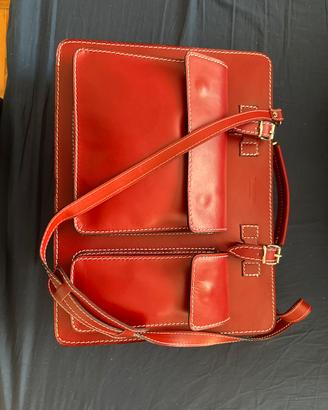 Borsa in pelle da ufficio