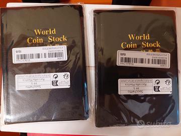 2 Raccoglitori monete da collezione 