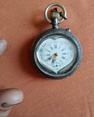 Orologio da tasca antico non funzionante 
