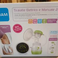 Tiralatte MAM 2 in 1 + biberon