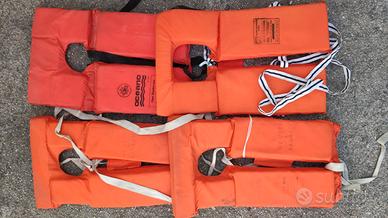 N. 4 Giubbotto di salvataggio salvagente adulti