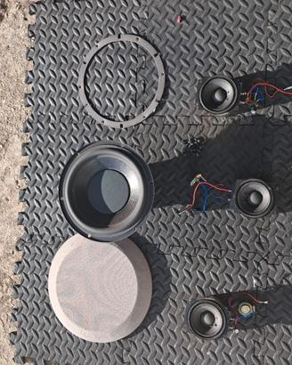 casse impianto tweete altoparlanti audio subwoofer
